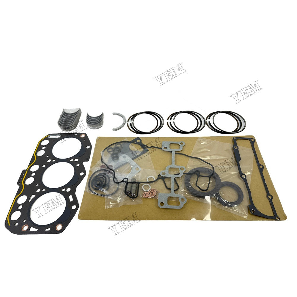 TK376 Piston ring set Gasket kit Crankshaft and Rod Bearings Set For Yanmar Foe Thermo King Yanmar