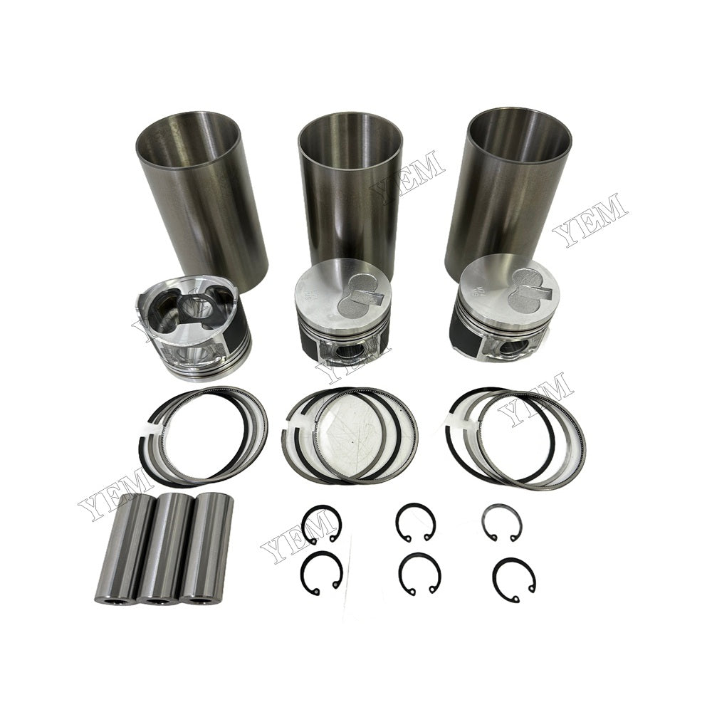 Cylinder Liner Kit Piston With Ring Bush For Yanmar 3TNE74 Engine