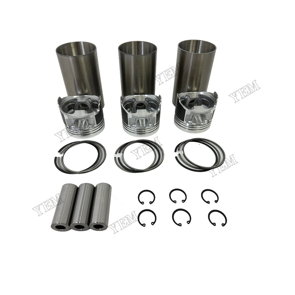 Cylinder Liner Kit Piston With Ring Bush For Yanmar 3TNV80 Engine