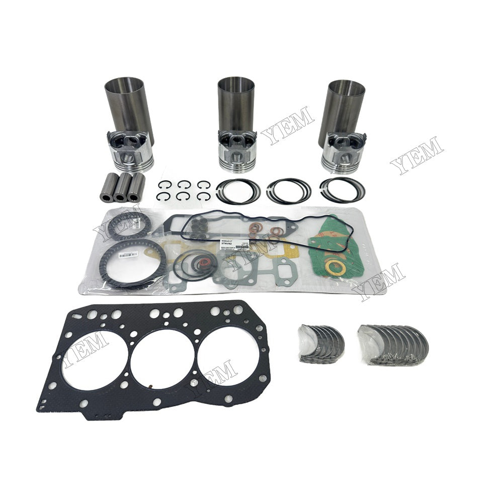 3TNV82 Complete Engine Rebuild Kit With Gasket Bearing For Yanmar Foe Yanmar