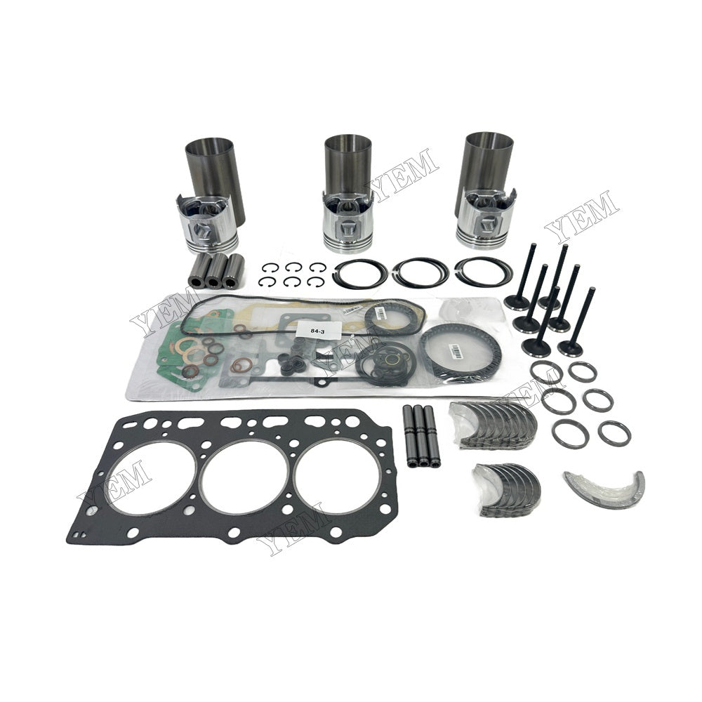 Engine Overhaul Rebuild Kit For Yanmar 3TNV84 Engine