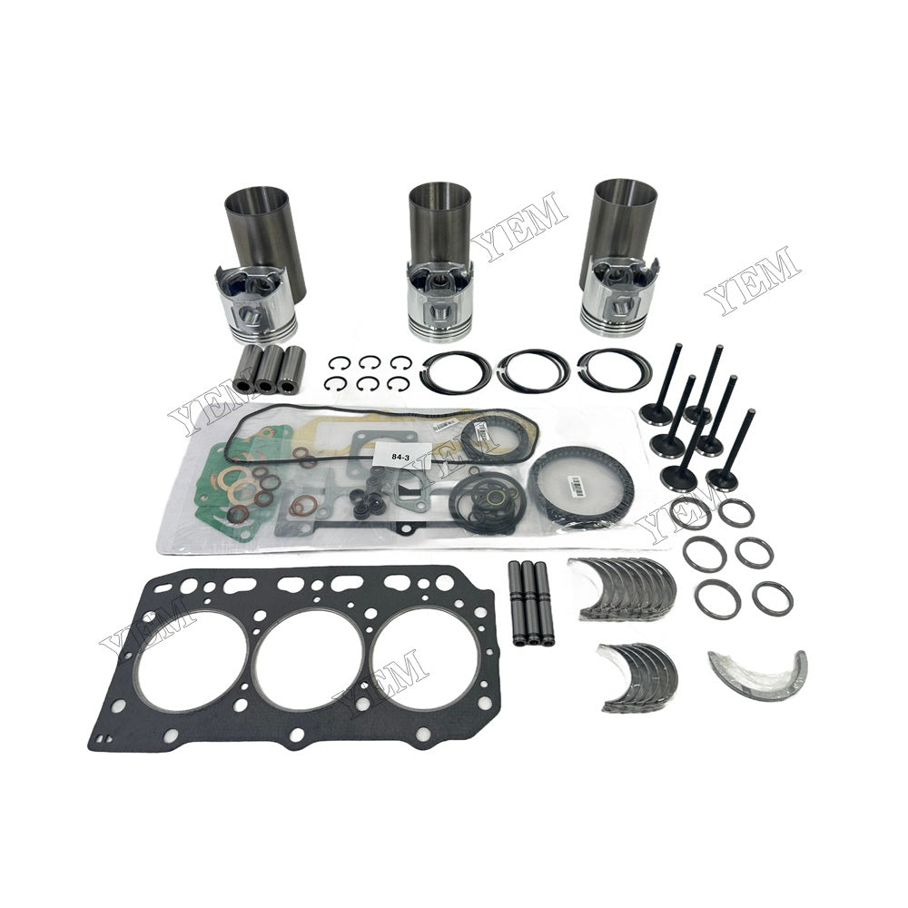 Engine Overhaul Rebuild Kit For Yanmar 3TNV84 Engine Foe Yanmar