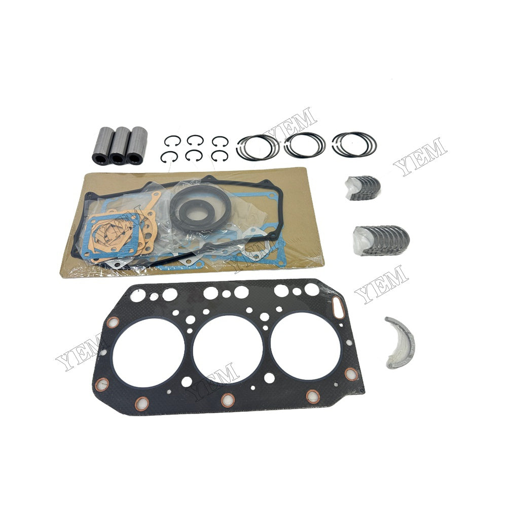 Piston ring set Gasket kit Crankshaft and Rod Bearings Set For Yanmar 3TN100 Engine Foe Yanmar