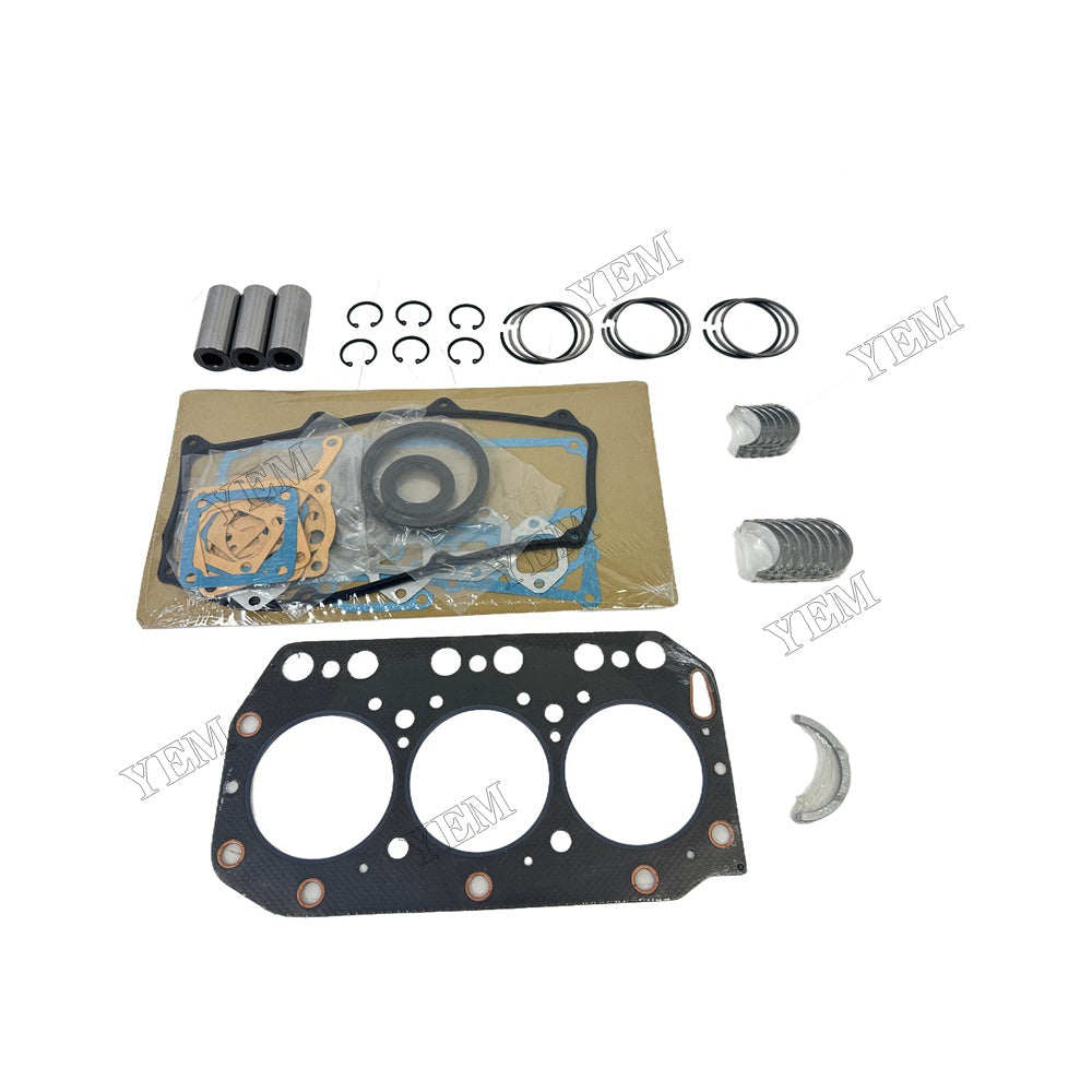 Piston ring set Gasket kit Crankshaft and Rod Bearings Set For Yanmar 3TN100 Engine Foe Yanmar