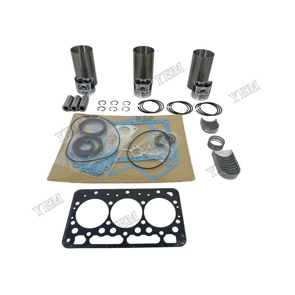 3D67E Complete Engine Rebuild Kit With Gasket Bearing For Kubota