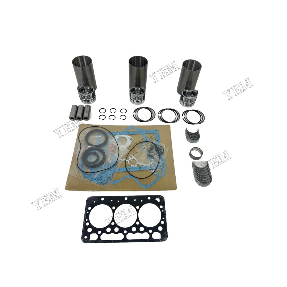 3D67E Complete Engine Rebuild Kit With Gasket Bearing For Kubota Foe Kubota