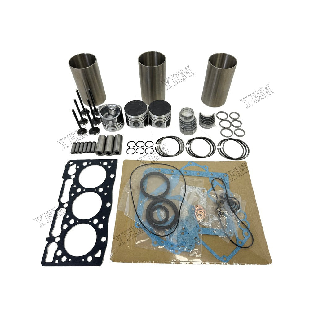 D950 Overhaul Rebuild Kit Gasket Main and Connecting rod bearings Valve Kit For Kubota Foe Kubota