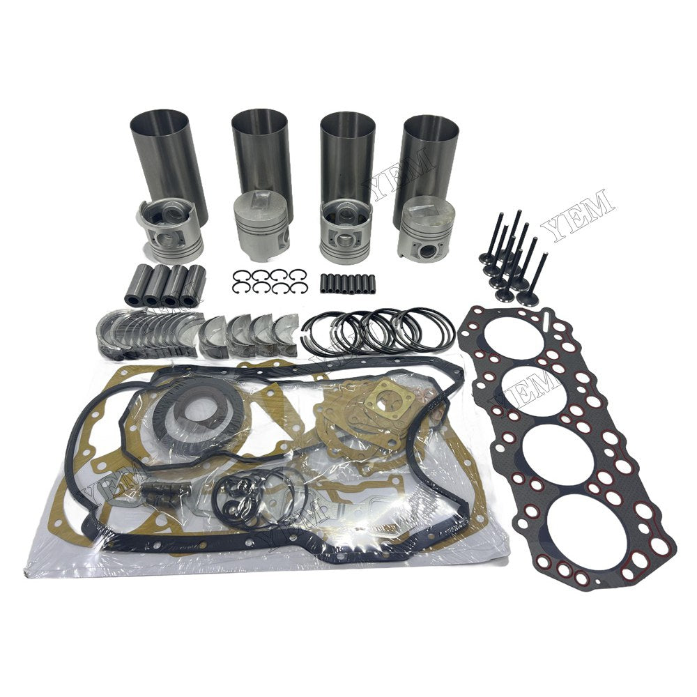 S4Q2 Engine Overhaul Kit Main And Rod bearings Gasket Set Valve Guide For Mitsubishi