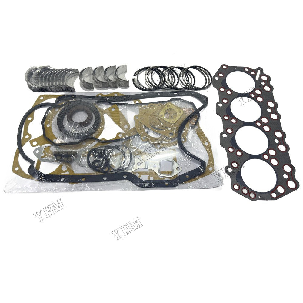 S4Q2 Piston ring set Gasket kit Crankshaft and Rod Bearings Set For Mitsubishi