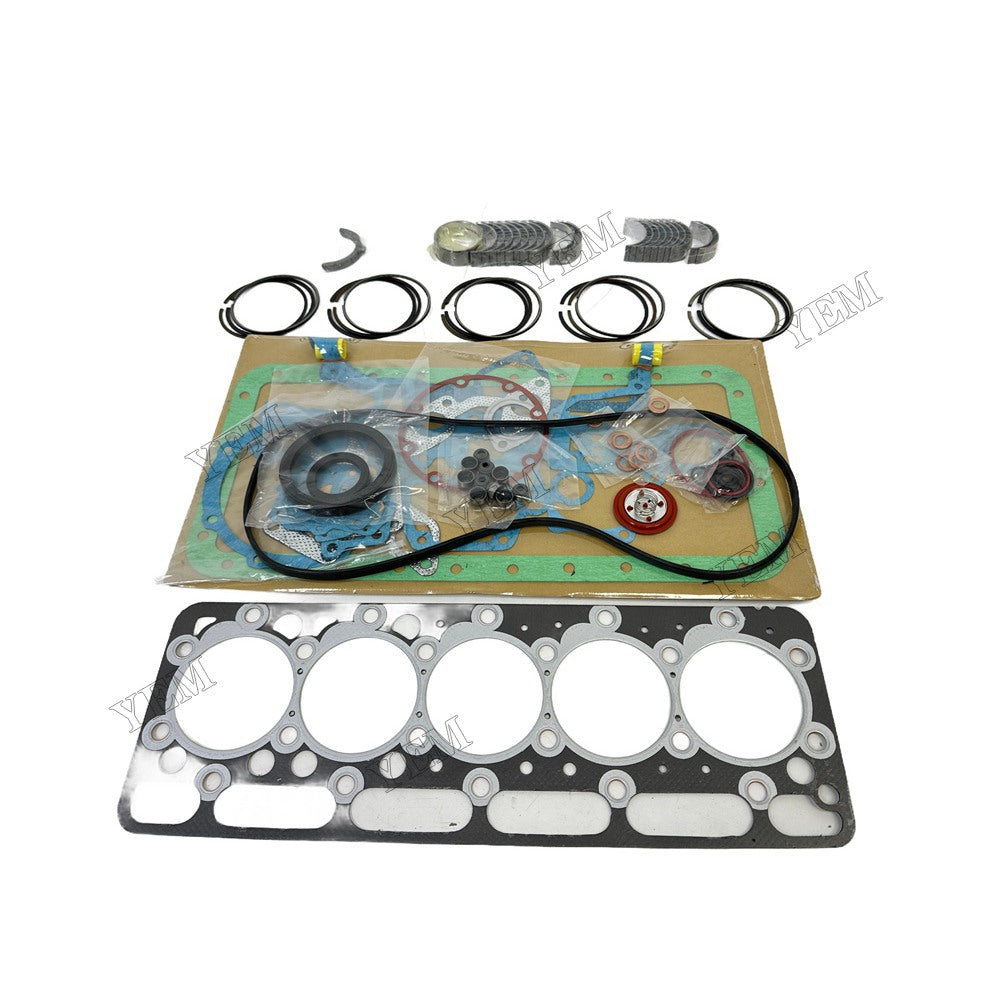 Piston ring set Gasket kit Crankshaft and Rod Bearings Set For Kubota F2803 Engine Foe Kubota