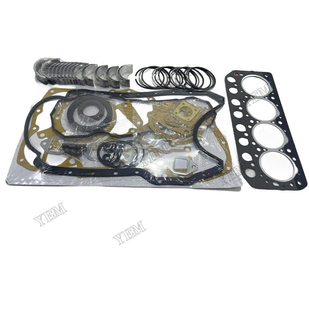 Piston ring set Gasket kit Crankshaft and Rod Bearings Set For Mitsubishi S4L Engine Foe Mitsubishi