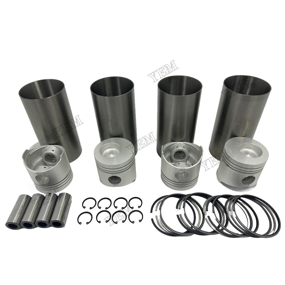 K4N Cylinder Liner Kit Piston With Ring Bush For Mitsubishi