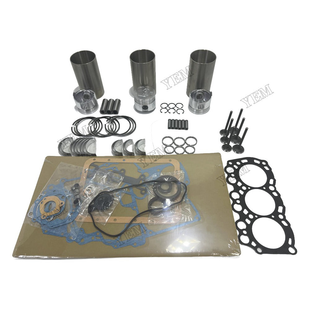 L3E Overhaul Rebuild Kit Gasket Main and Connecting rod bearings Valve Kit For Mitsubishi