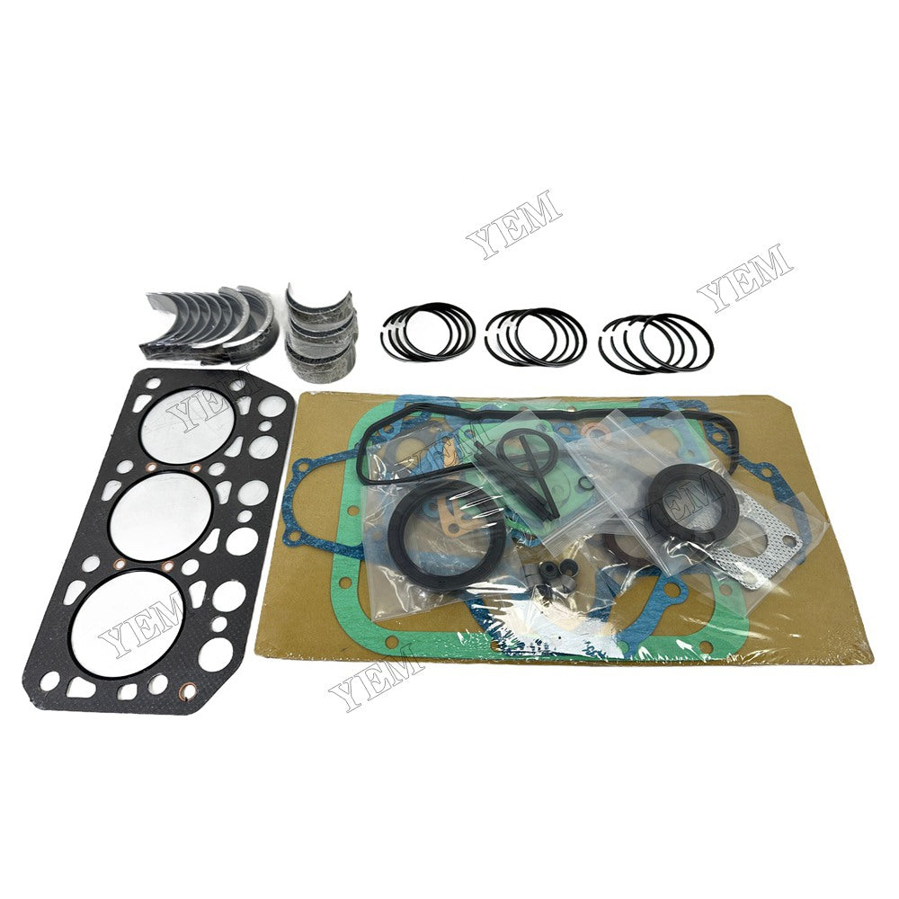 Piston ring set Gasket kit Crankshaft and Rod Bearings Set For Mitsubishi K3F Engine