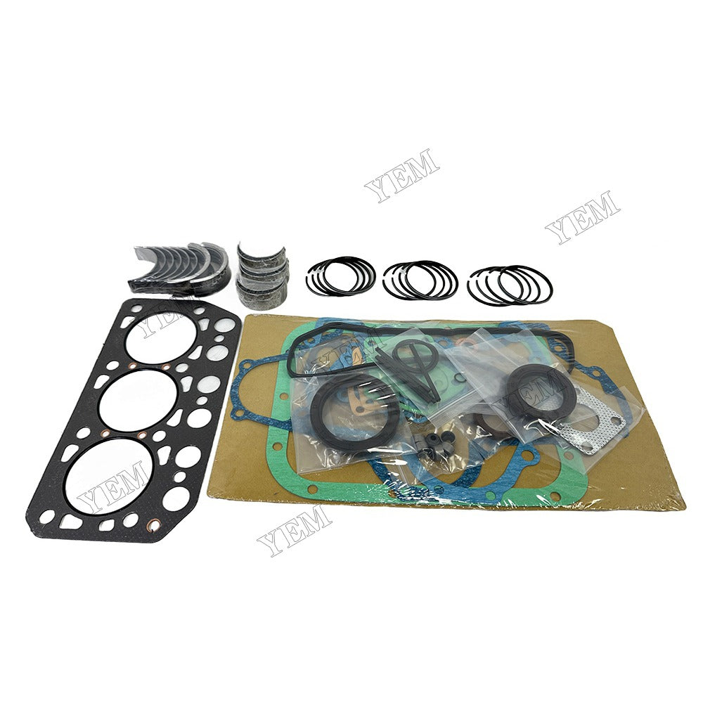 Piston ring set Gasket kit Crankshaft and Rod Bearings Set For Mitsubishi K3F Engine Foe Mitsubishi