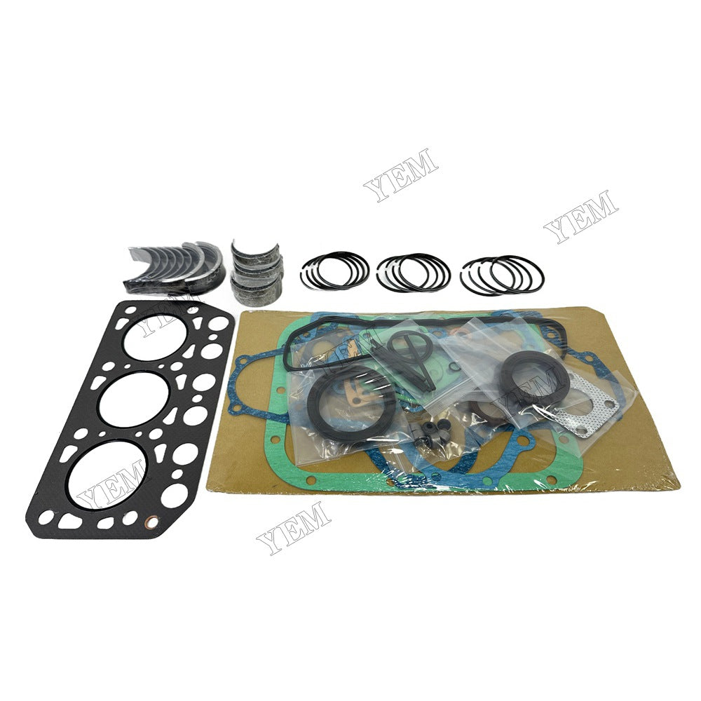 Piston ring set Gasket kit Crankshaft and Rod Bearings Set For Isuzu K3C Engine Foe Isuzu