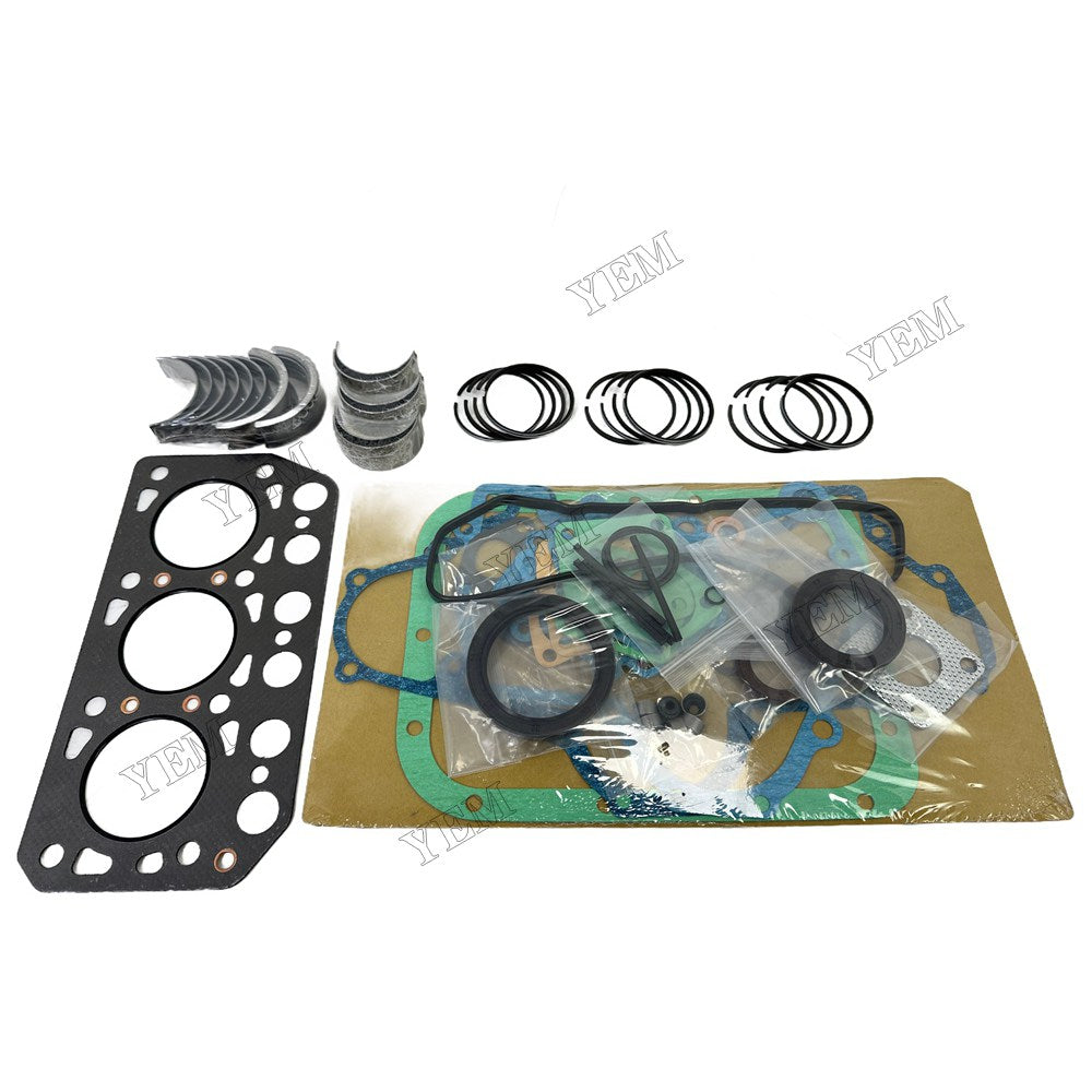 Piston ring set Gasket kit Crankshaft and Rod Bearings Set For Mitsubishi K3F Engine Foe Mitsubishi