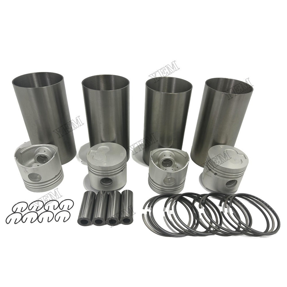 K4E Cylinder Liner Kit Piston With Ring Bush For Mitsubishi