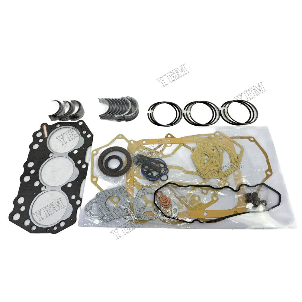 Piston ring set Gasket kit Crankshaft and Rod Bearings Set For Mitsubishi S3Q2 Engine