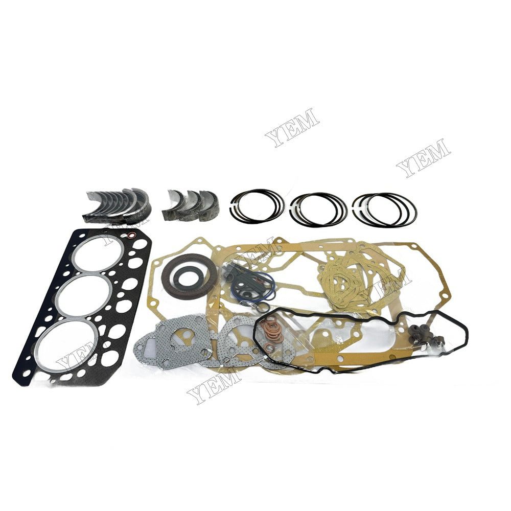 S3L Piston ring set Gasket kit Crankshaft and Rod Bearings Set For Mitsubishi Foe Mitsubishi