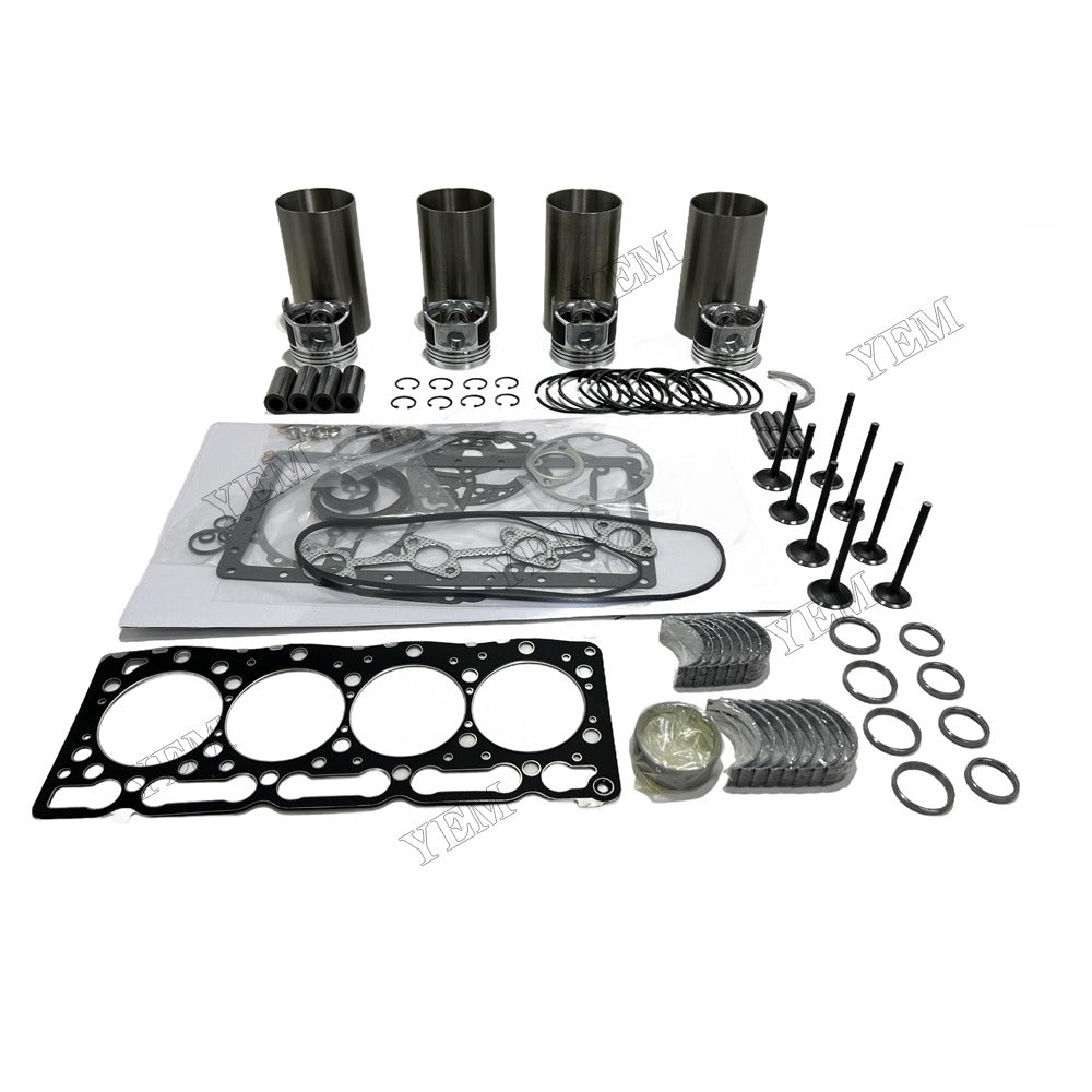 Engine Overhaul Rebuild Kit For Kubota V1505 Engine