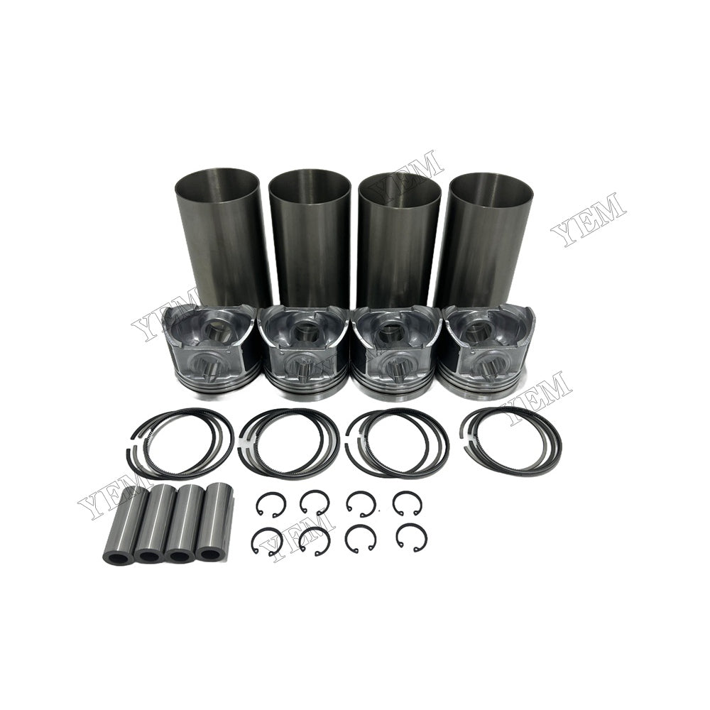 16V C3.8 Cylinder Liner Kit Piston With Ring Bush For Kubota Foe Caterpillar