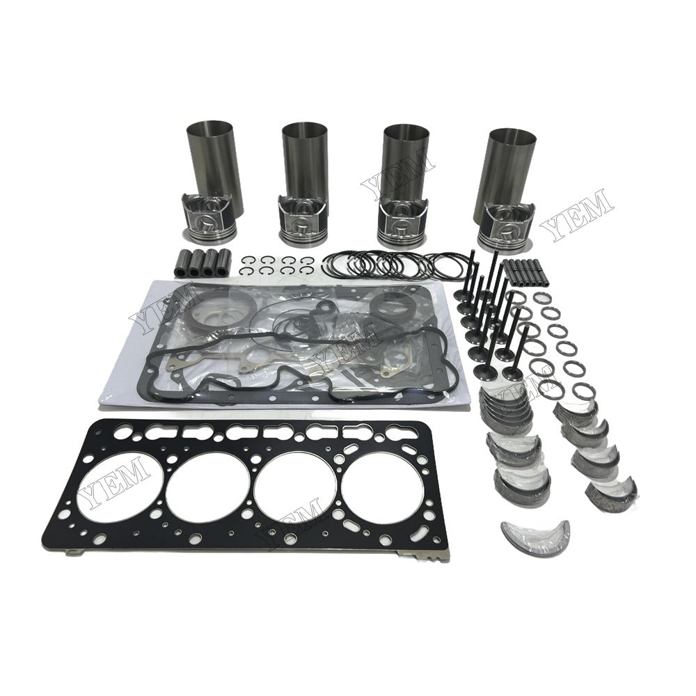 12V V3600 Engine Overhaul Rebuild Kit For Kubota Foe Kubota