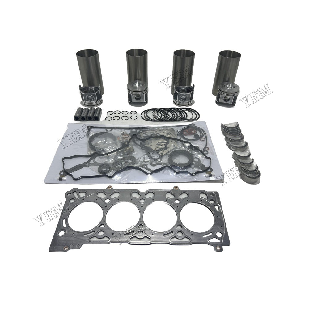 16V V2607 Complete Engine Rebuild Kit With Gasket Bearing For Kubota