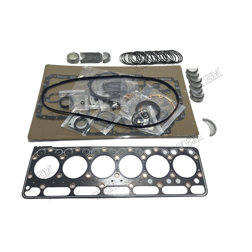 S2802 Piston ring set Gasket kit Crankshaft and Rod Bearings Set For Kubota Foe Kubota