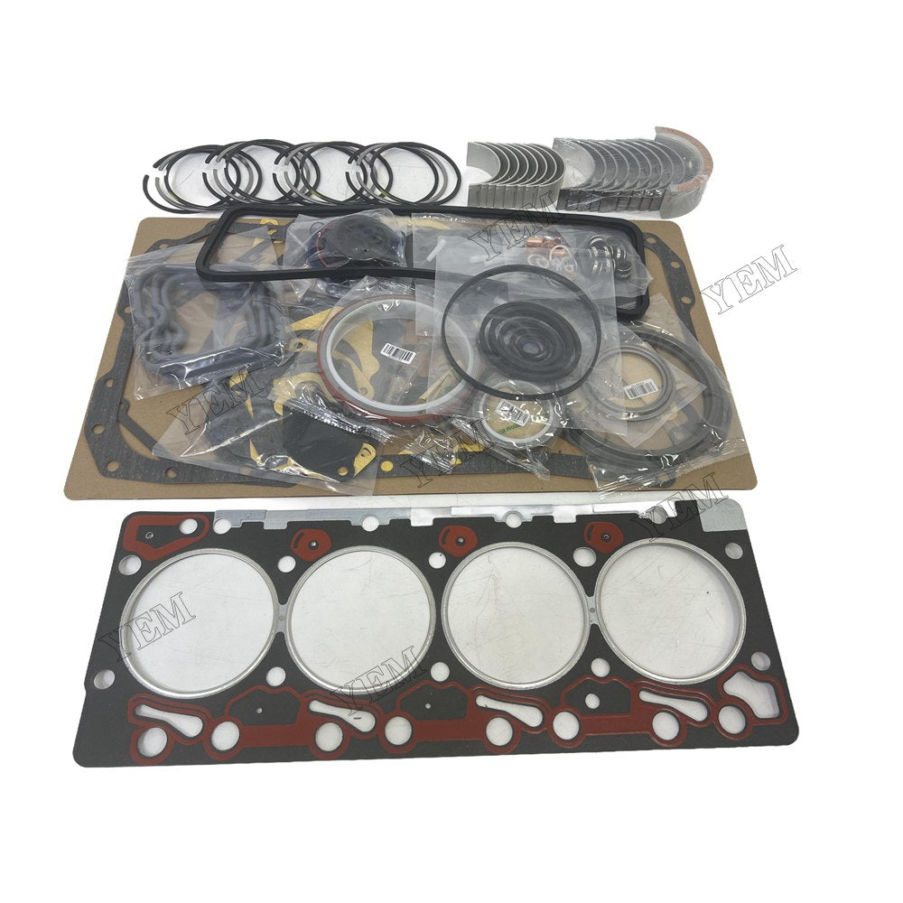 4BT Piston ring set Gasket kit Crankshaft and Rod Bearings Set For Cummins