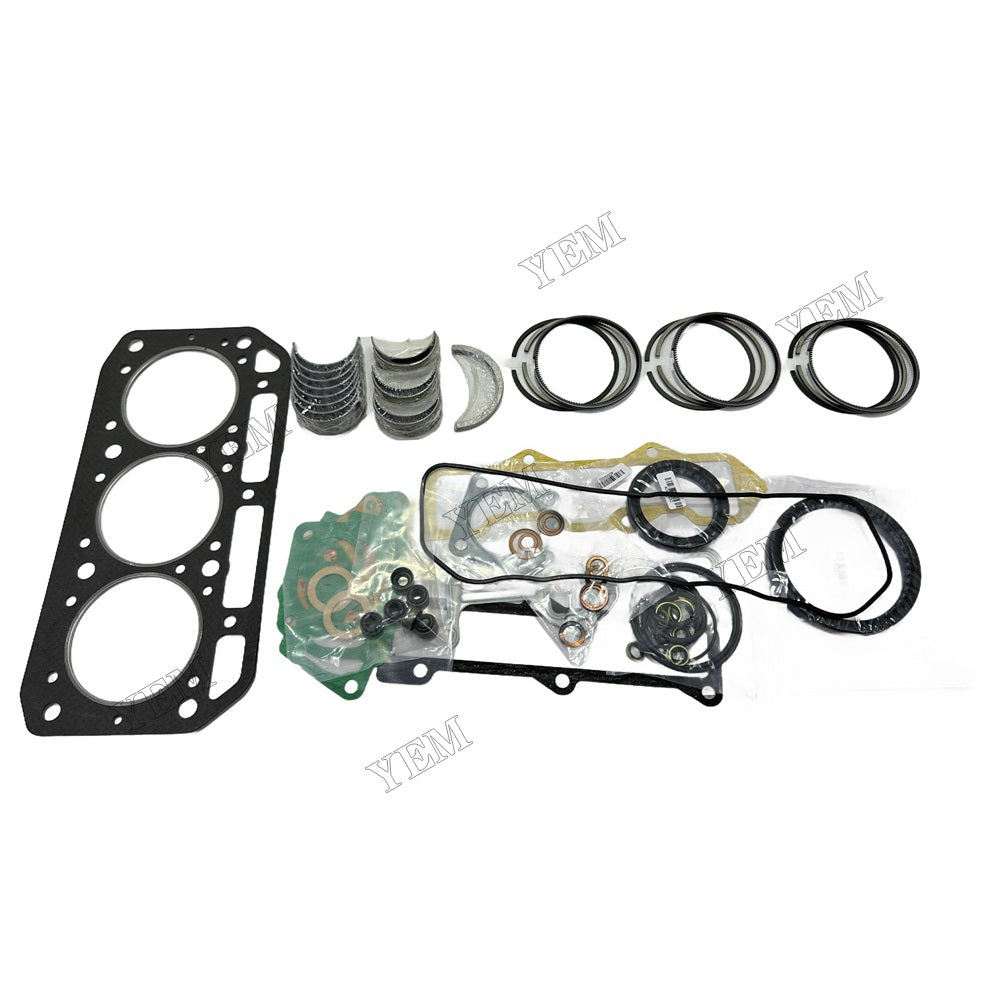 Piston ring set Gasket kit Crankshaft and Rod Bearings Set For Yanmar 3TNV84 Engine Foe Yanmar