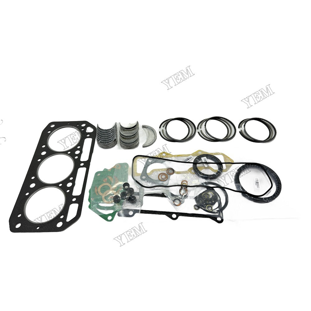 Piston ring set Gasket kit Crankshaft and Rod Bearings Set For Yanmar 3TNV84 Engine Foe Yanmar