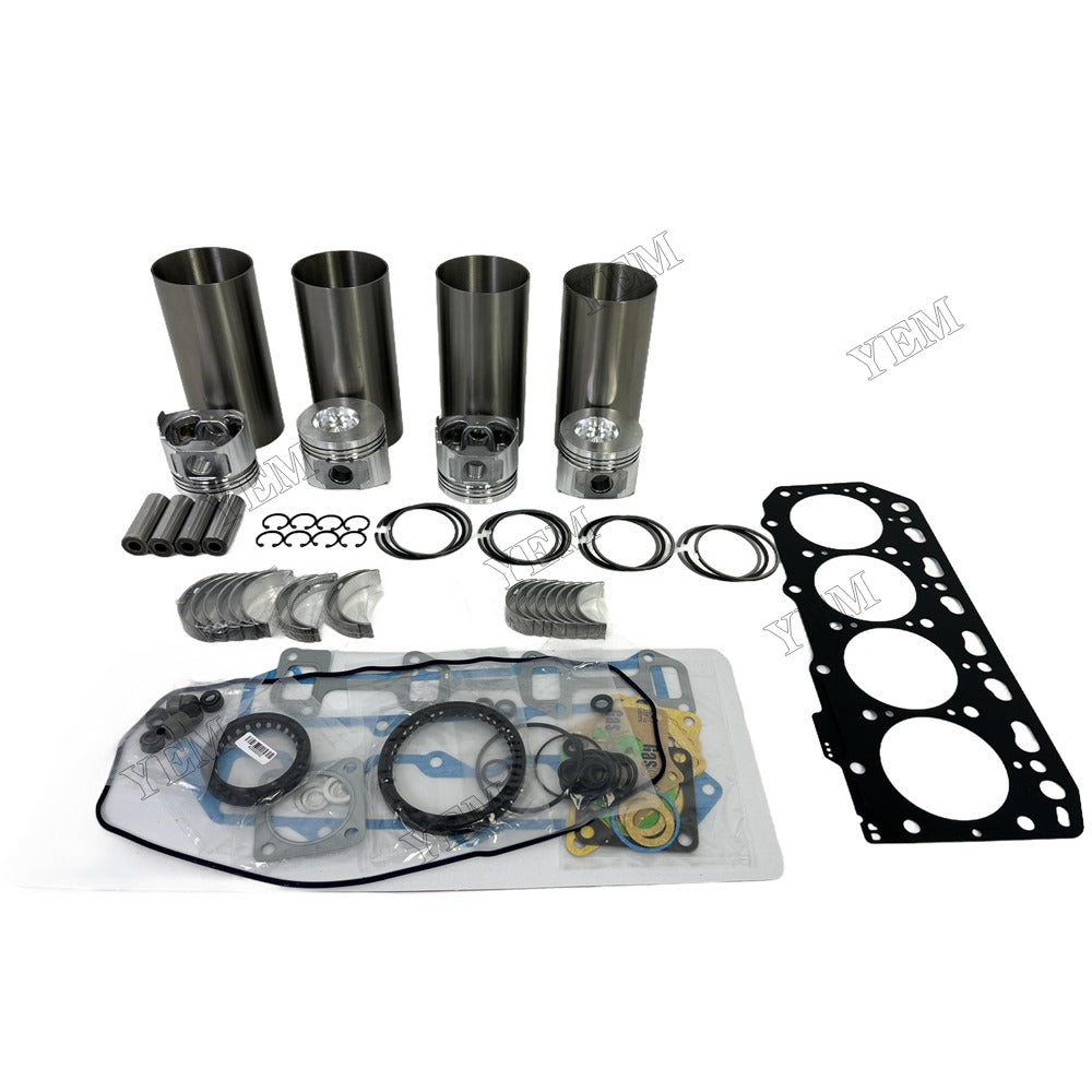 4D84E-3 Complete Engine Rebuild Kit With Gasket Bearing For Yanmar