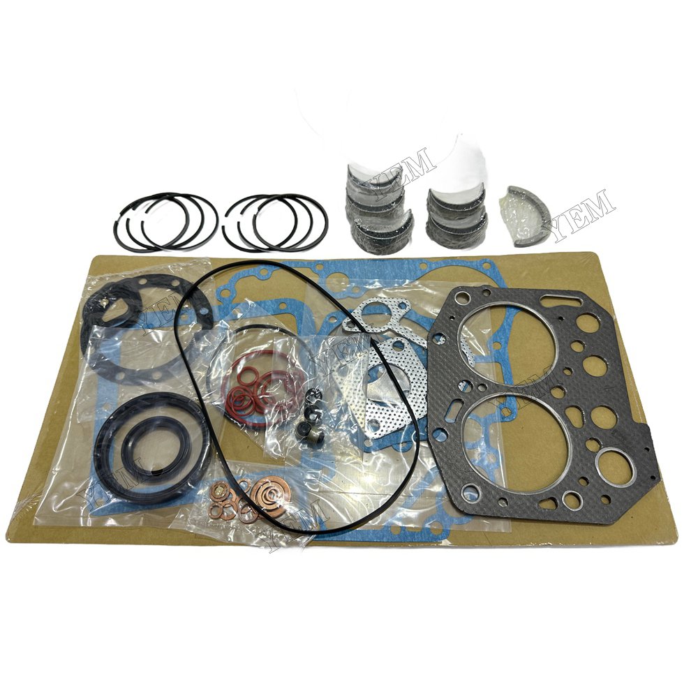 TK270 Piston ring set Gasket kit Crankshaft and Rod Bearings Set For Yanmar Foe Thermo King Yanmar