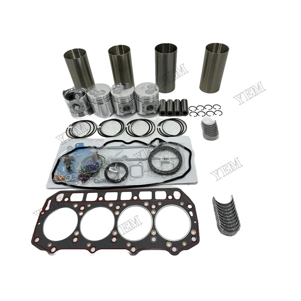 4TNE92 Complete Engine Rebuild Kit With Gasket Bearing For Yanmar Foe Yanmar