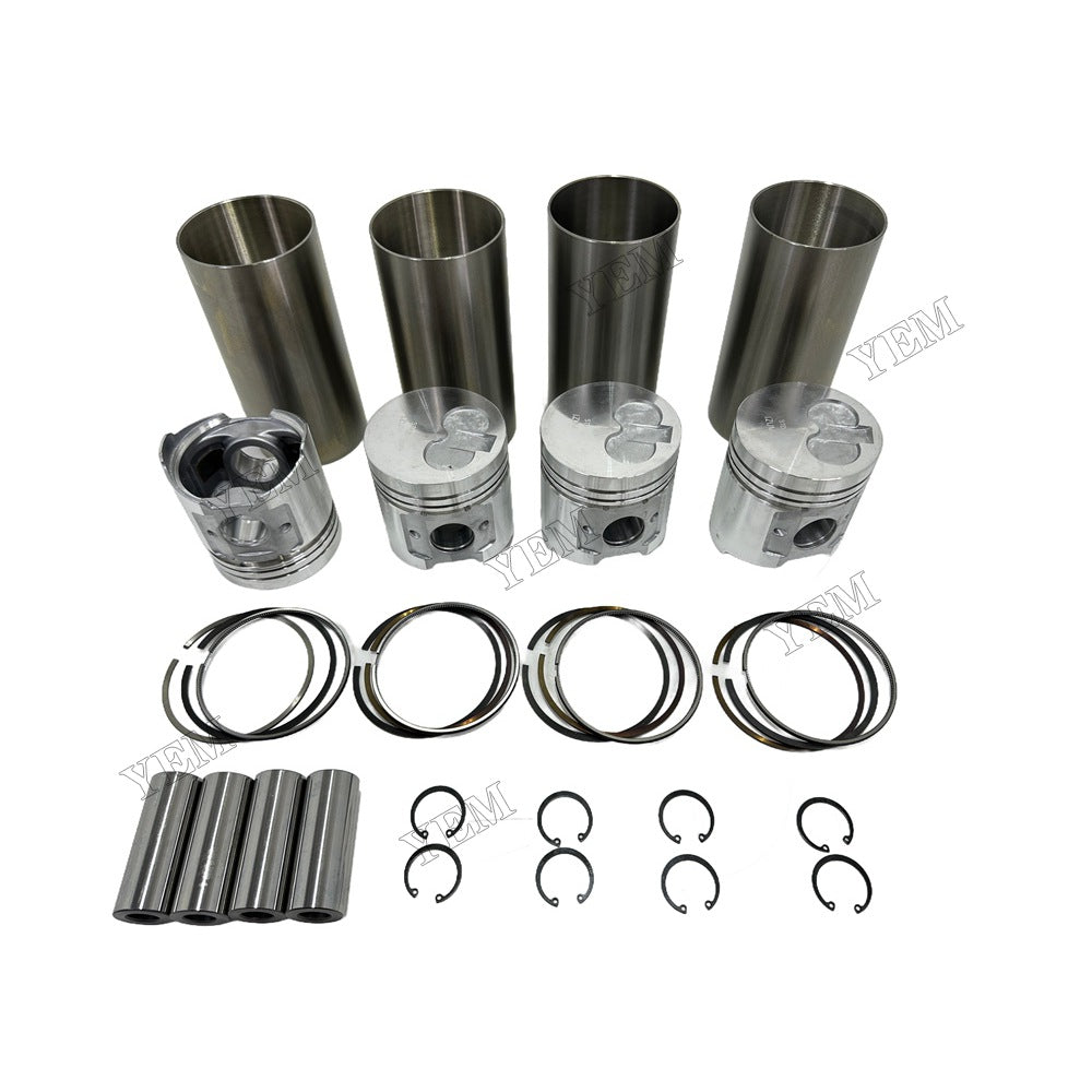 Cylinder Liner Kit Piston With Ring Bush For Yanmar 4TNE92 Engine Foe Yanmar