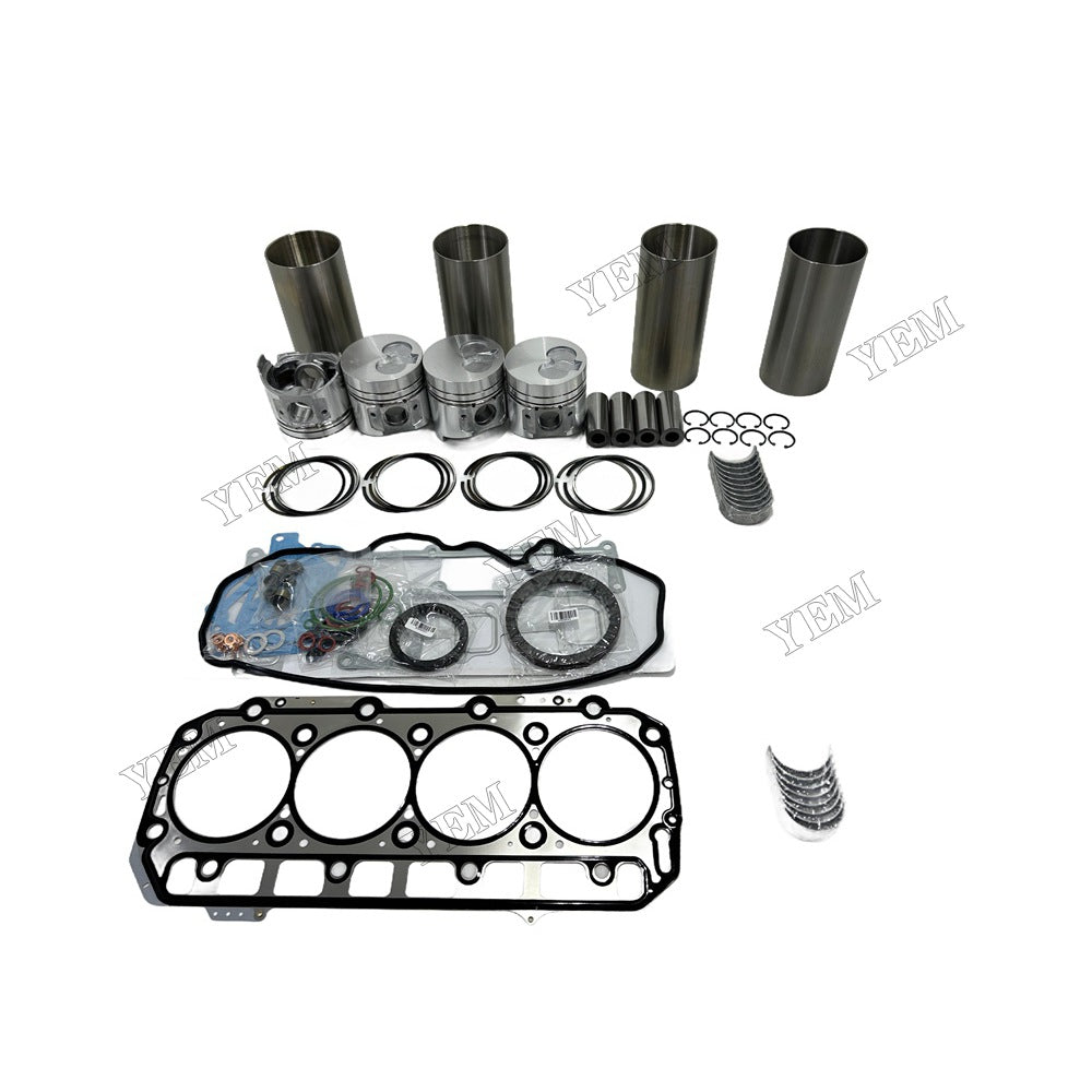 4TNE98 Complete Engine Rebuild Kit With Gasket Bearing For Yanmar Foe Yanmar