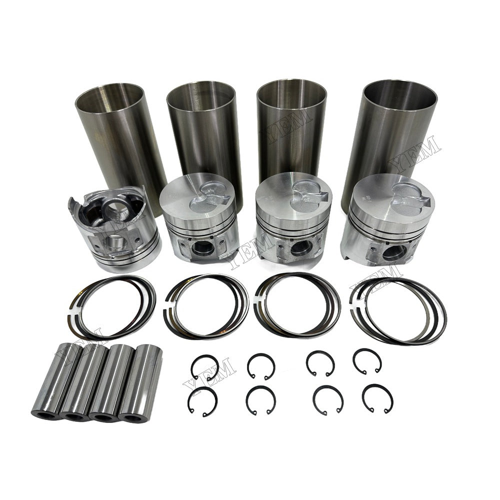 Cylinder Liner Kit Piston With Ring Bush For Yanmar 4D98E Engine