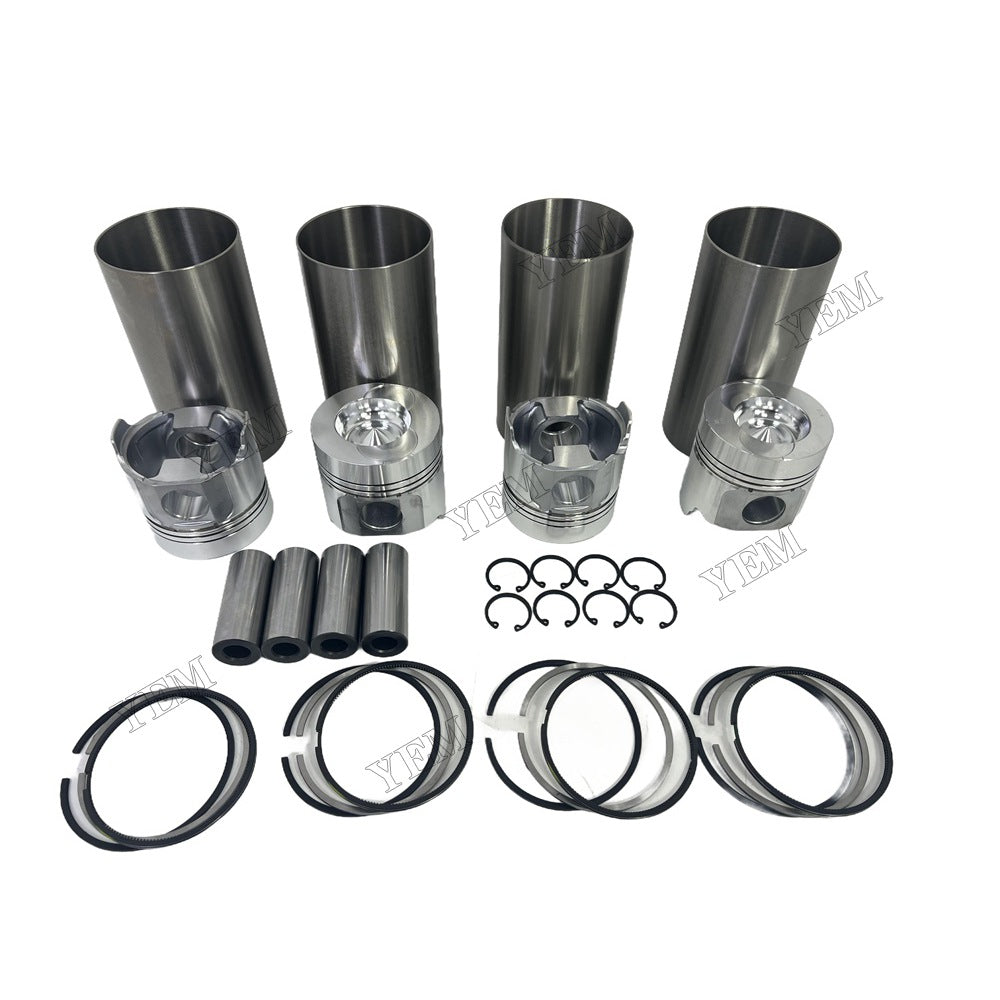 Cylinder Liner Kit Piston With Ring Bush For Yanmar 4TN100 Engine