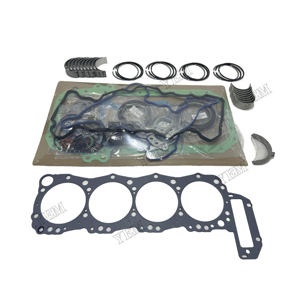 16V J05E Piston ring set Gasket kit Crankshaft and Rod Bearings Set For Hino Foe Hino