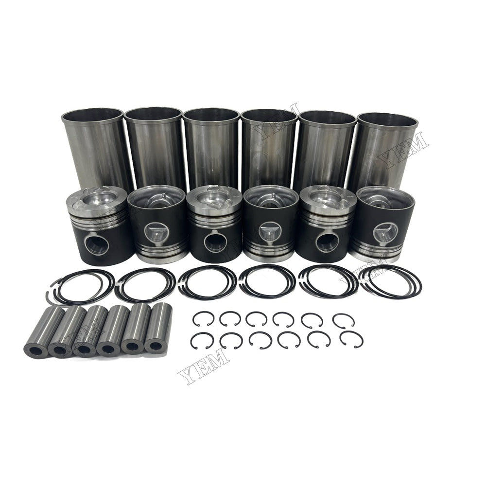 Cylinder Liner Kit Piston With Ring Bush For Doosan D2366 Engine