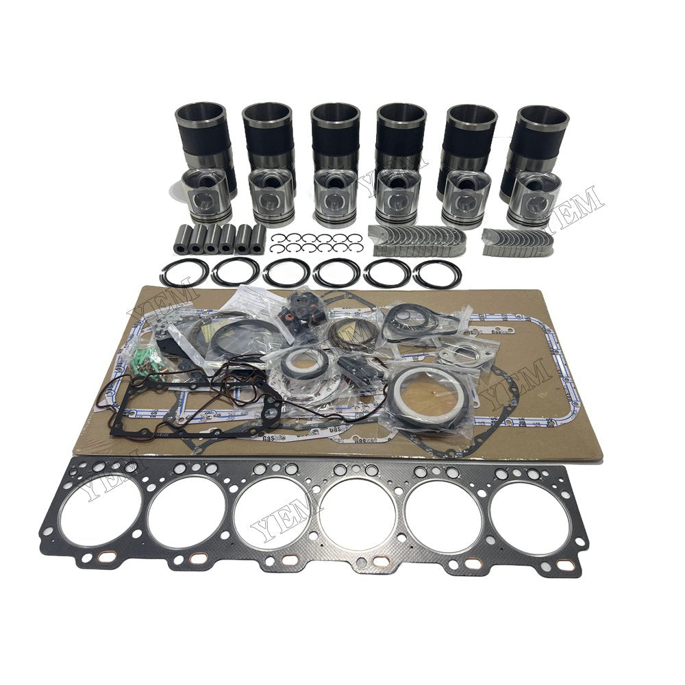 24V 6CT Complete Engine Rebuild Kit With Gasket Bearing For Cummins