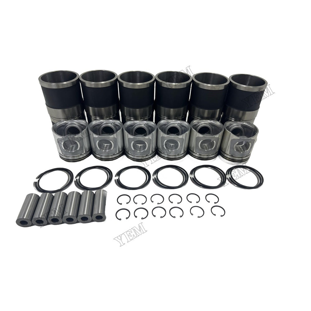 Cylinder Liner Kit Piston With Ring Bush For Cummins 6CT Engine