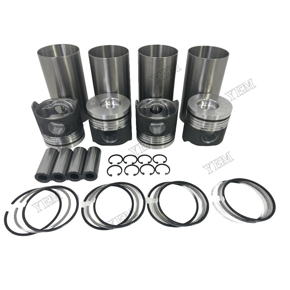 Cylinder Liner Kit Piston With Ring Bush For Isuzu 4HE1 Engine