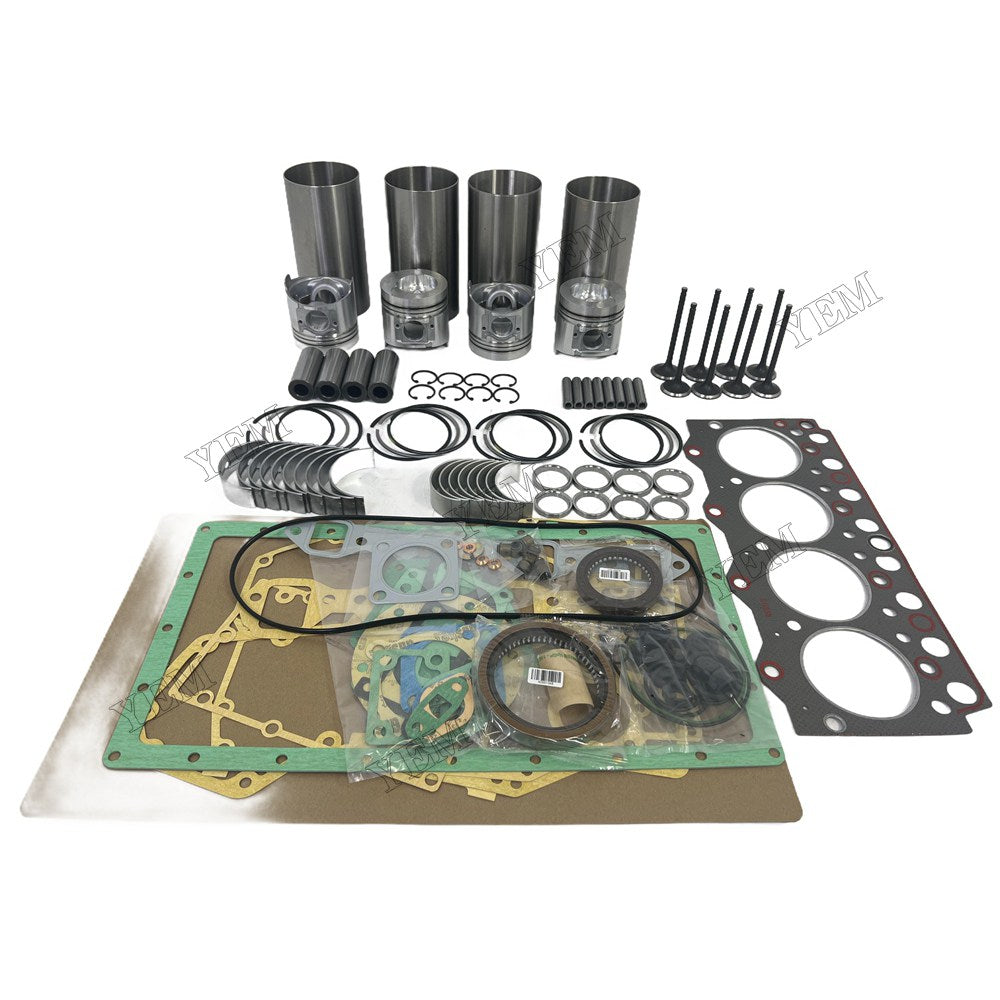 4D95 Overhaul Rebuild Kit Gasket Main and Connecting rod bearings Valve Kit For Komatsu