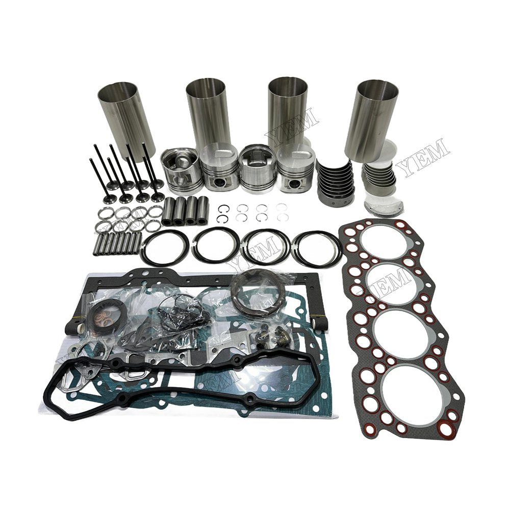 Engine Overhaul Rebuild Kit For Mitsubishi S4E Engine