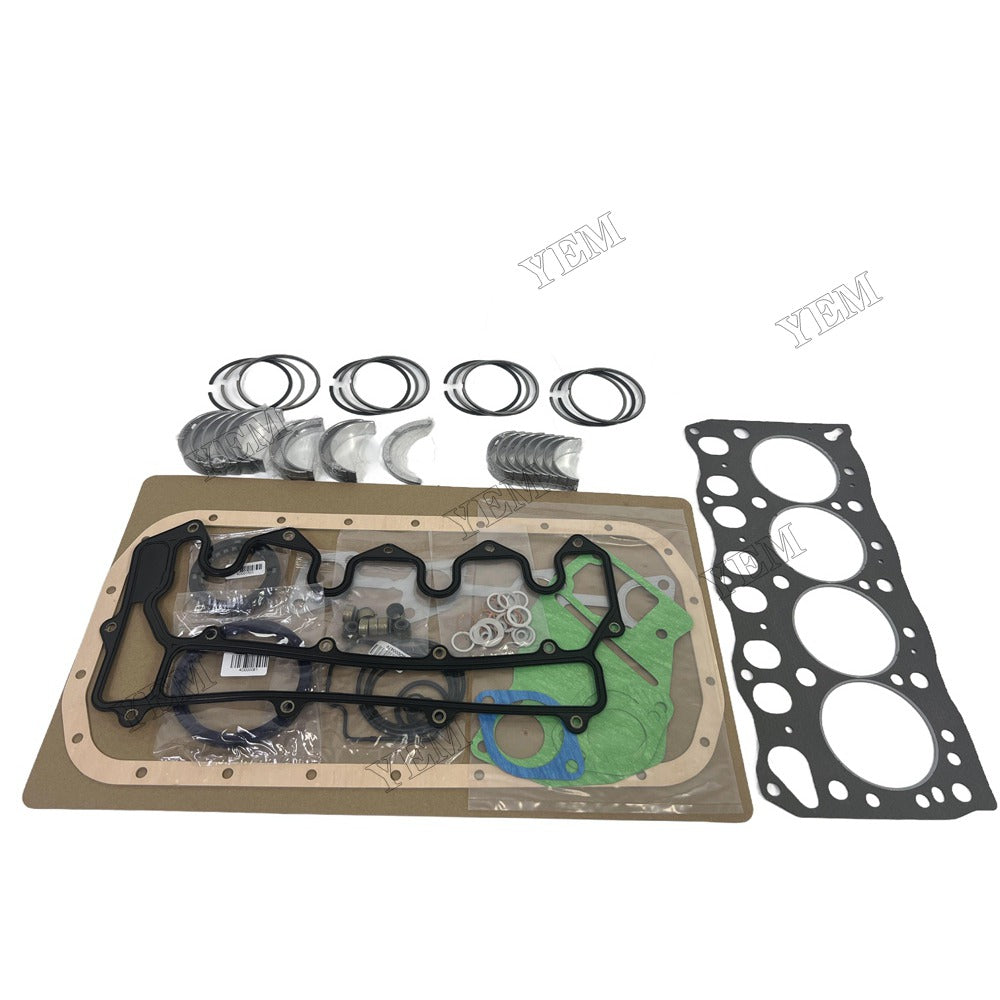 4D95 Piston ring set Gasket kit Crankshaft and Rod Bearings Set For Komatsu Foe Komatsu