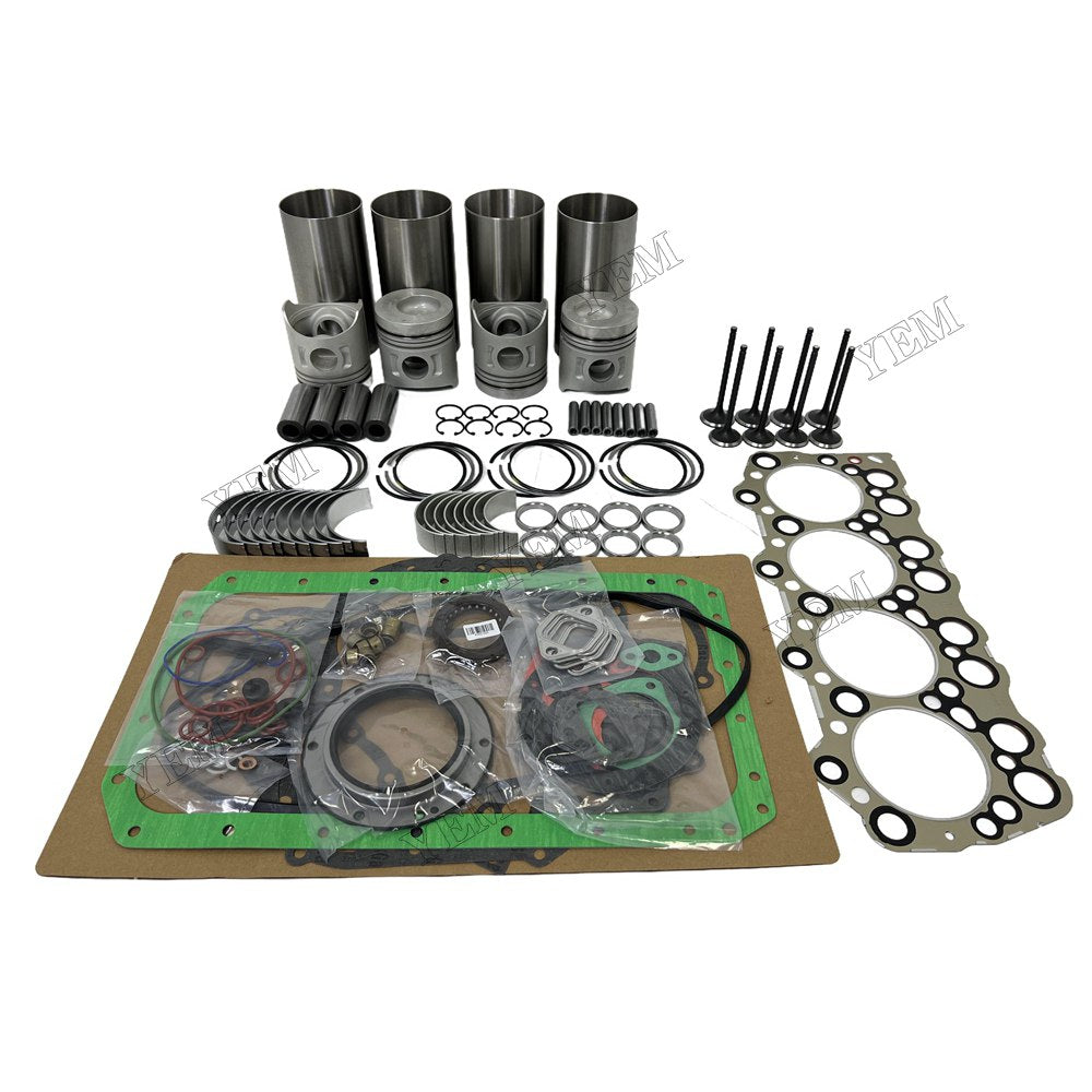 4D31 Overhaul Rebuild Kit Gasket Main and Connecting rod bearings Valve Kit For Mitsubishi