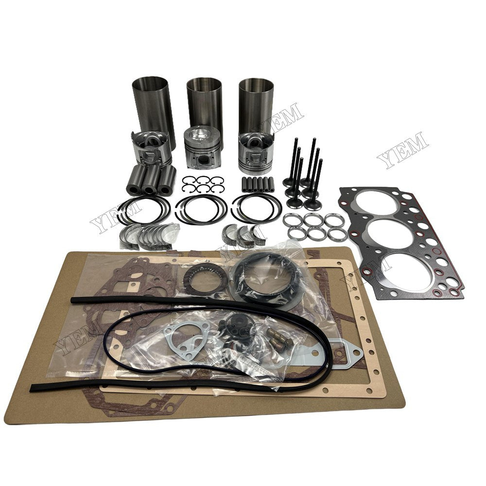 Overhaul Rebuild Kit Gasket Main and Connecting rod bearings Valve Kit For Komatsu TK395 Engine