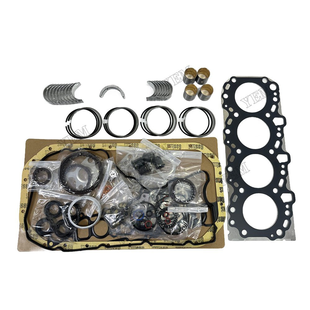 Piston ring set Gasket kit Crankshaft and Rod Bearings Set For Toyota 2KD Engine